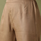 Kaftan Pants Set - Multicolored, Dark Beige