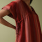 Kaftan Pants Set - Brown & Magenta Ombre