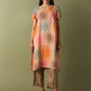Kaftan Pants Set - Multicolored, Dark Beige