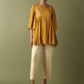 Embroidered Tunic - Mustard