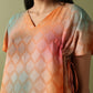 Kaftan Pants Set - Multicolored, Dark Beige