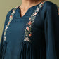 Embroidered Tunic - Teal