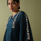 Embroidered Tunic - Teal