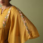 Embroidered Tunic - Mustard