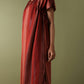 Kaftan Pants Set - Brown & Magenta Ombre