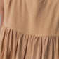 Flared Gathered Dress