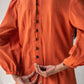 Balloon Sleeved Top