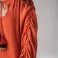Aline Dress with Puffed Sleeves