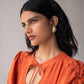 Aline Dress with Puffed Sleeves