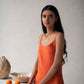 Spaghetti Sleeve Aline Dress