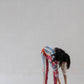 Scalloped Straight Pants - Multicolored